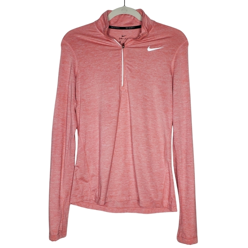 Nike Pink Half-Zip Pullover